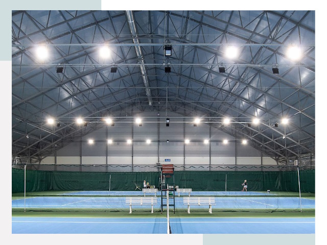 Строительство теннисных кортов в Лянтор от 614 руб.