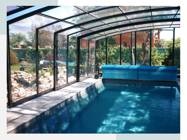 Строительство крытых бассейнов от СтальСтрой-Лнт - цена от 614 руб.