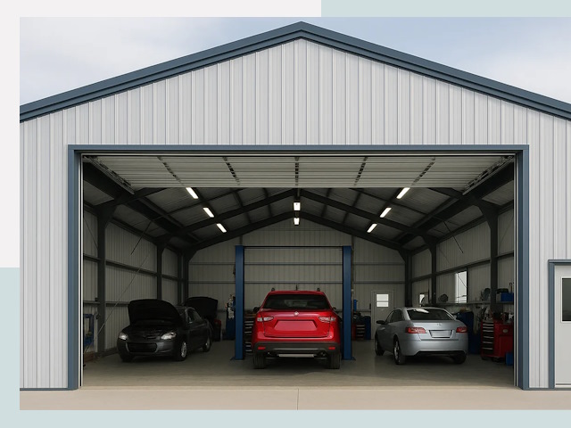 Ангары из сэндвич панелей от 614 руб. в Лянтор