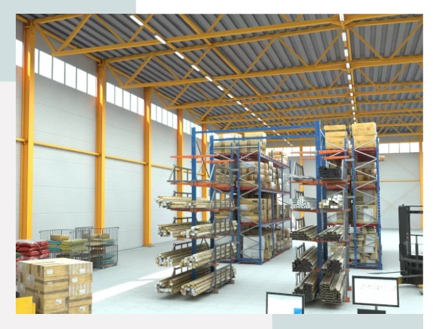 Типовые ангары в Лянторе