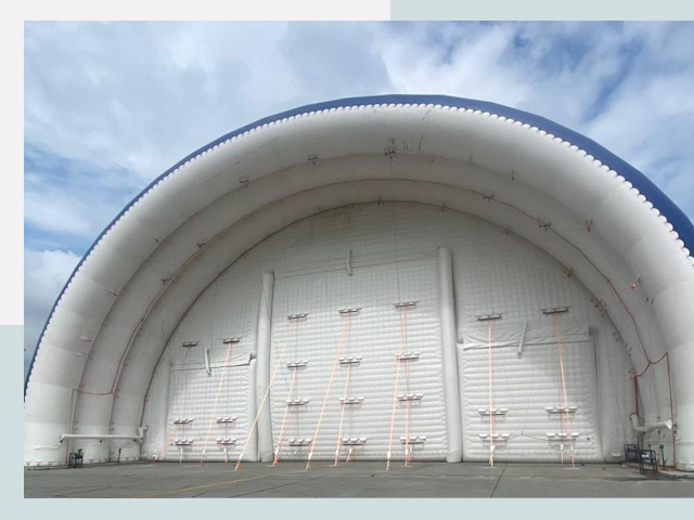 Пневмокаркасные ангары от СтальСтрой-Лнт по цене от 614 руб.