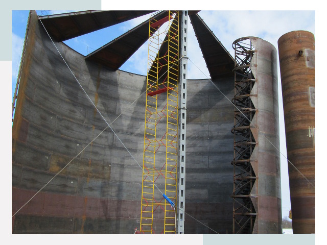 Строительство резервуаров в Лянторе