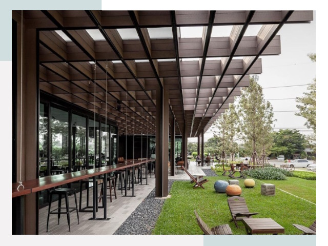 Летние веранды для кафе в Лянторе