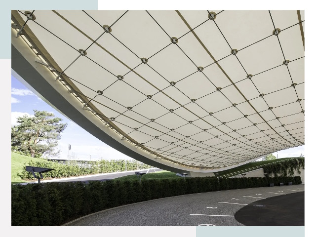 Мембранные конструкции в Лянторе