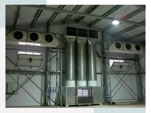 Инженерные системы для ангаров в Лянторе