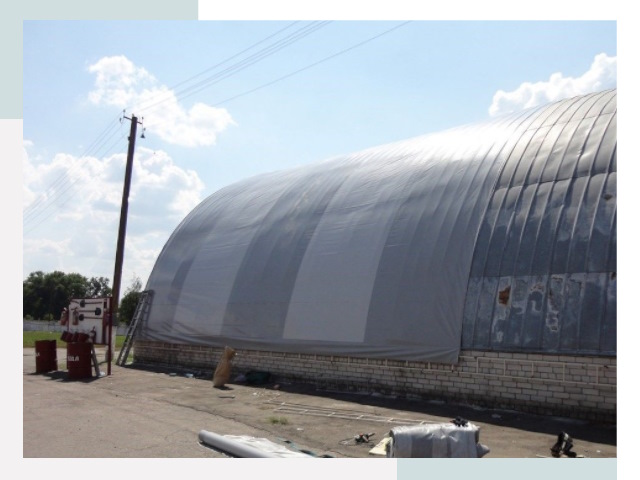 Ремонт ангаров в Лянторе