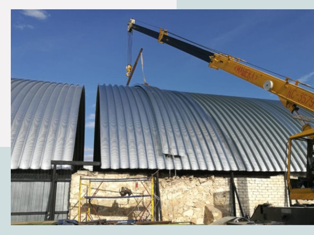 Реконструкция ангаров в Лянторе от 614 руб.