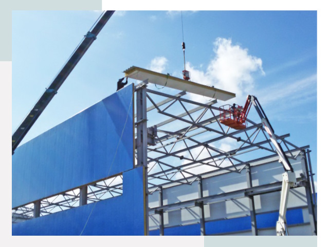 Монтаж сэндвич-панелей в Лянторе