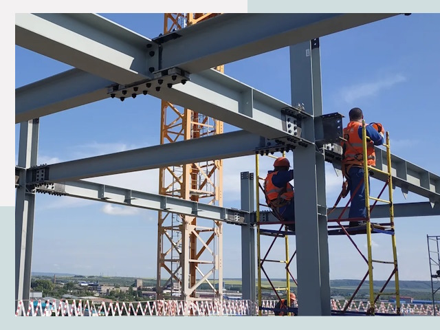 Монтаж металлоконструкций в Лянторе